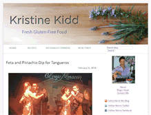 Tablet Screenshot of kristinekidd.com
